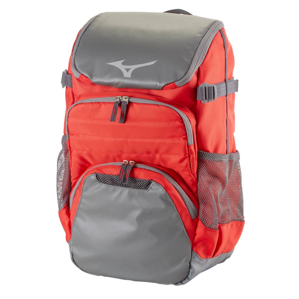 Panske Batoh Mizuno Organizer OG5 Baseball Červené/Čierne Vypredaj XJSD23057